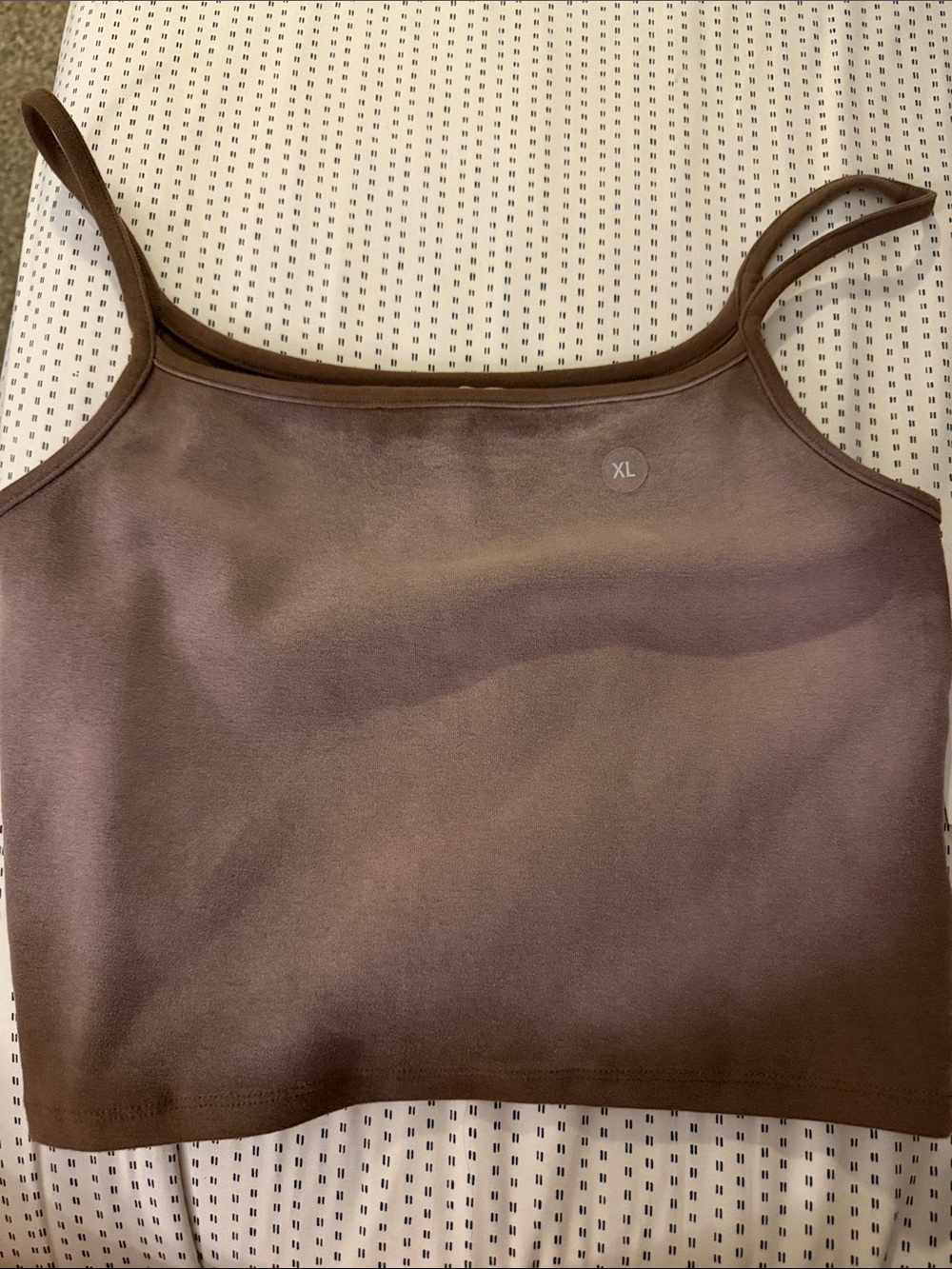 PacSun Brown Slim Spaghetti Strap Tank